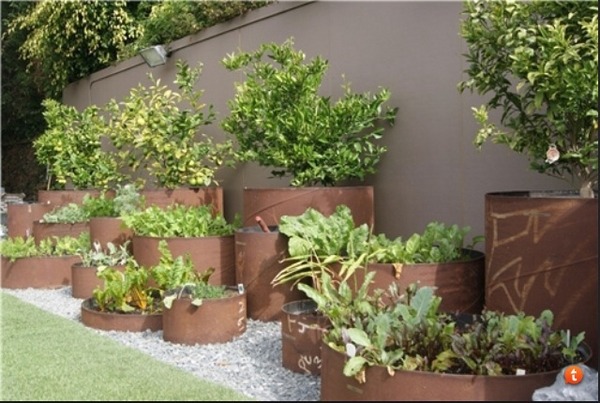  plant containers fence