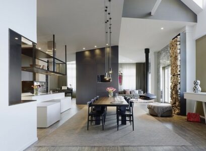spectacular-gray-living-room-interior-design-ideas-accent-wall-space-partition