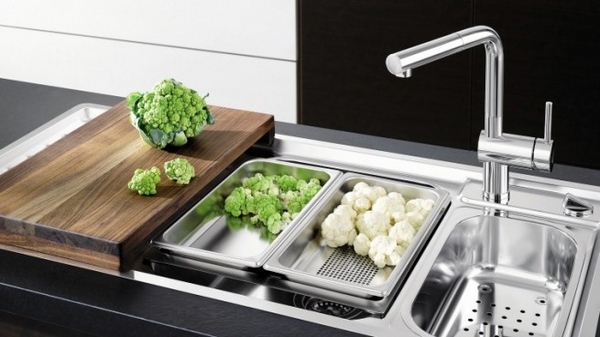 stainless steel sink modern kitchen accessories design