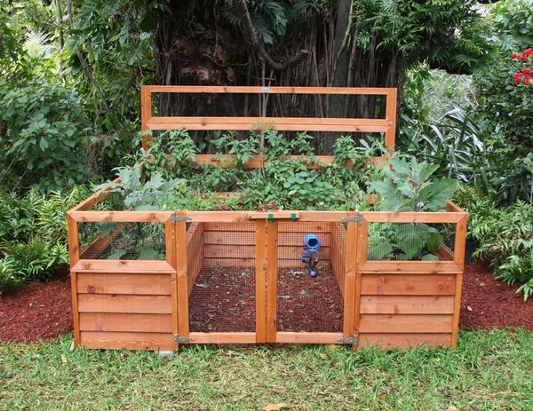 vegetable small wooden beds raised