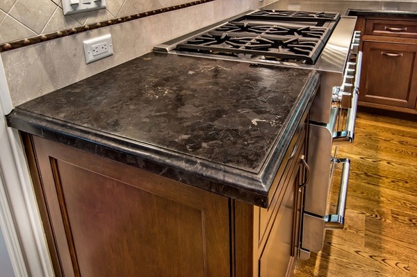 leathered granite countertop kitchen renovation ideas