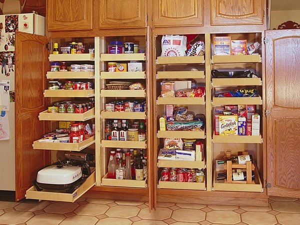 Freestanding Pantry Cabinets Kitchen, Large Kitchen Pantry Storage Cabinet