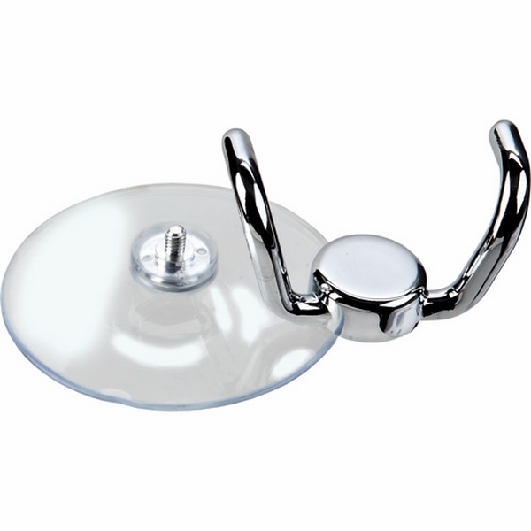 Suction hook for shower squeegees