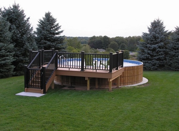above ground pool plans garden designs backyard outdoor pool