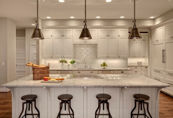 amazing-kitchens-giallo-ornamental-granite-countertops-island-white-kitchen-design