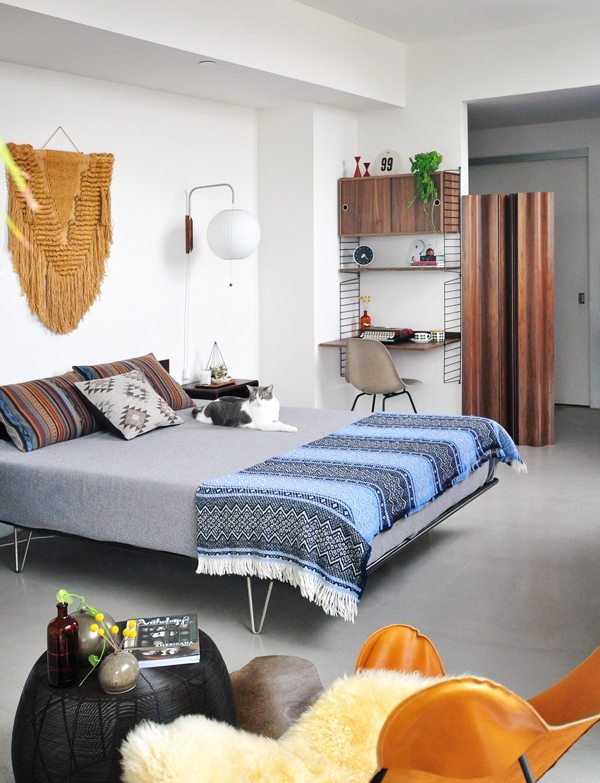 bedroom-design-ideas -Mid-century-modern-style-furniture ideas