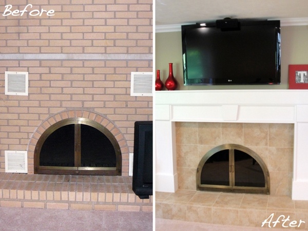  fireplace makeover modern living room design fireplace renovation