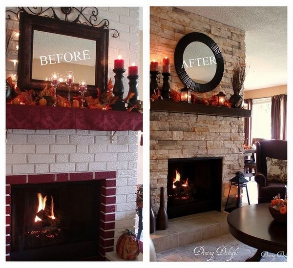  fireplace painting ideas