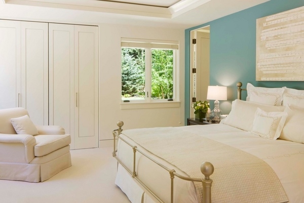 bedroom ideas white bedroom ideas blue accent wall