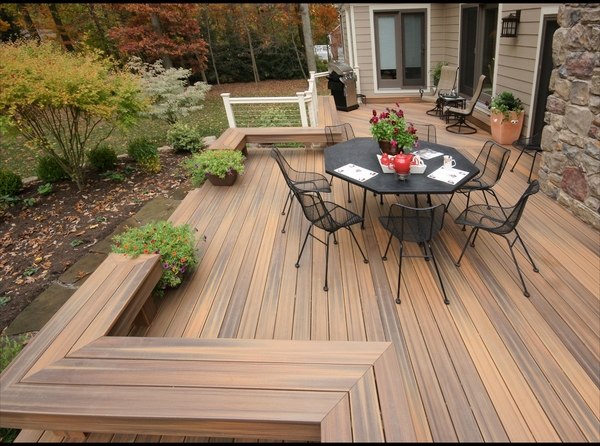 patio deck design ideas iron outdoor furniture