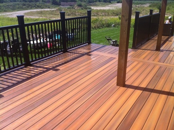 composite decks vs plastic decks modern patio systems