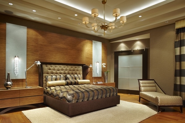 contemporary bedroom interior design bypass doors daybed