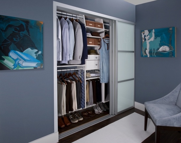 Modern Closet Door Ideas For Small Bedrooms for Small Space