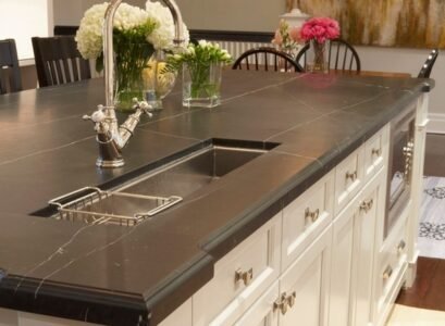 contemporary-kitchen-design-soapstone-countertop-kitchen-island-ideas