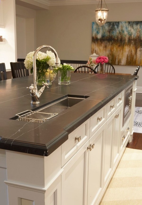 contemporary-kitchen-design-soapstone-countertop-kitchen-island-ideas