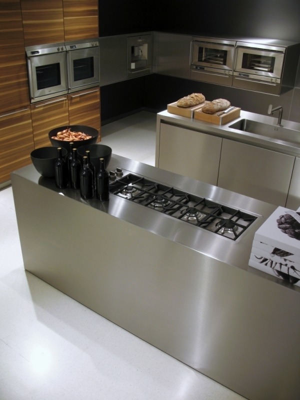 contemporary kitchen designs zinc countertops gas cooktop woos cabinets