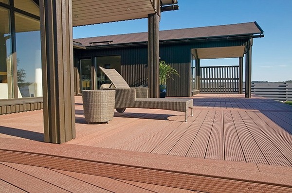 contemporary patio composite decking systems pros cons sundeck ideas