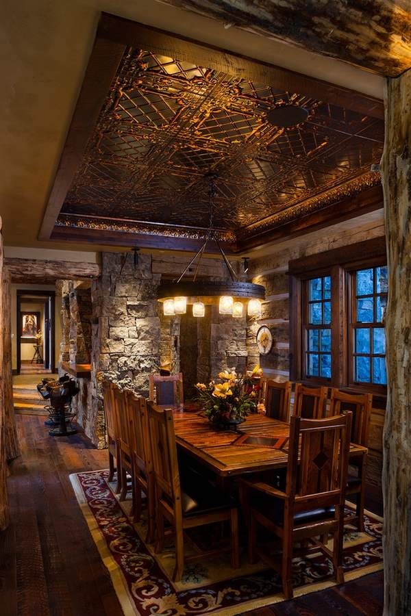 dining room decoration decorative ceilings tin ceiling tiles copper finish