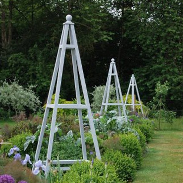 garden designs garden decoration ideas wooden obelisks