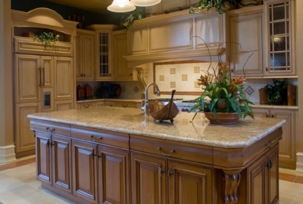 giallo ornamental granite countertops beautiful kitchen design wood cabinets