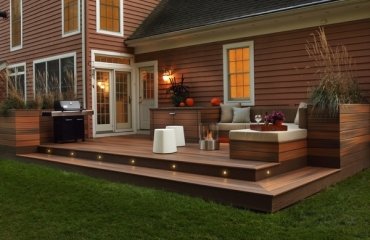 modern-home-exterior-WPC-decking-firepit-lounge-area