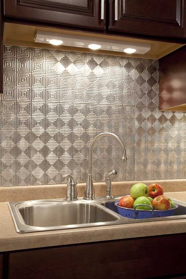 Tin backsplash advantages and decorative ideas for a ...