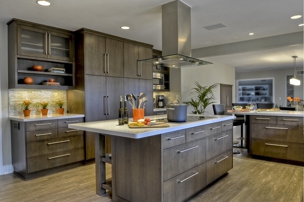 modern cabinets framelss contemporary kitchen design