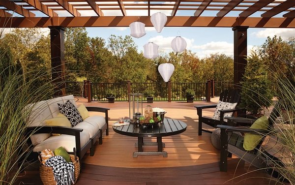 modern patio decking pergola outdoor furniture patio decorating ideas