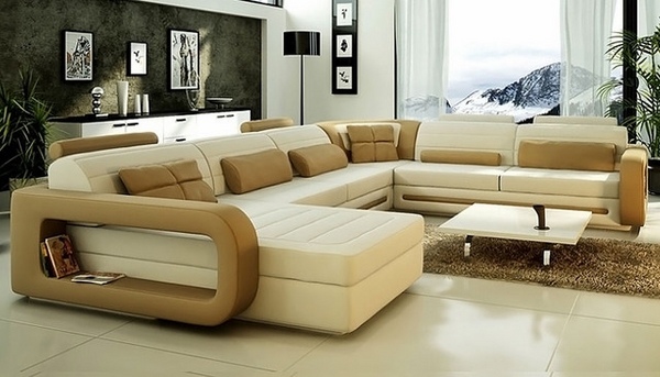 modern sectional sofas oversized couches white leather couch