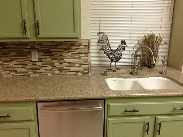 restaining cabinets kitchen renovation DIY kitchen ideas