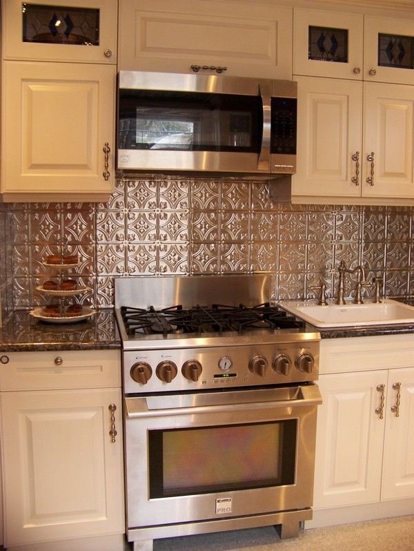 stunning tin backsplash kitchen decorating ideas modern kitchen cabinets
