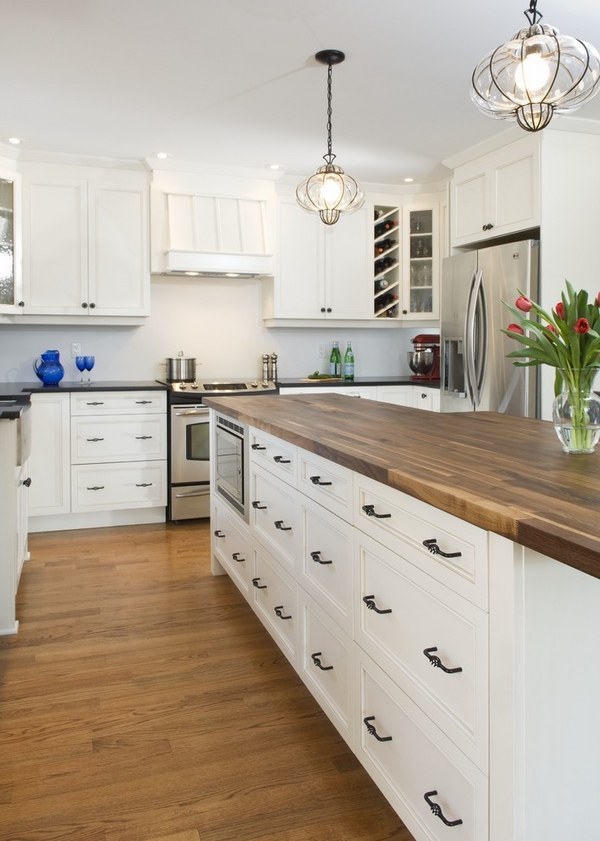 white-kitchen-design-kitchen-island-butcher-block-countertop-hardwood-floor