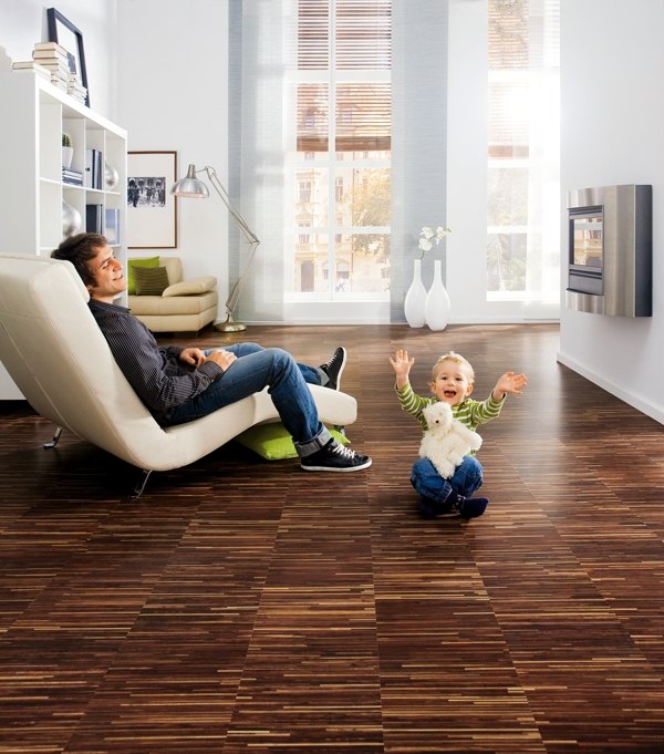 Cork flooring ideas modern home interior design natural flooring