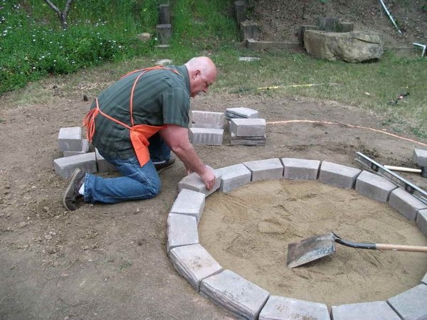 ideas how to build propane fire pit patio 