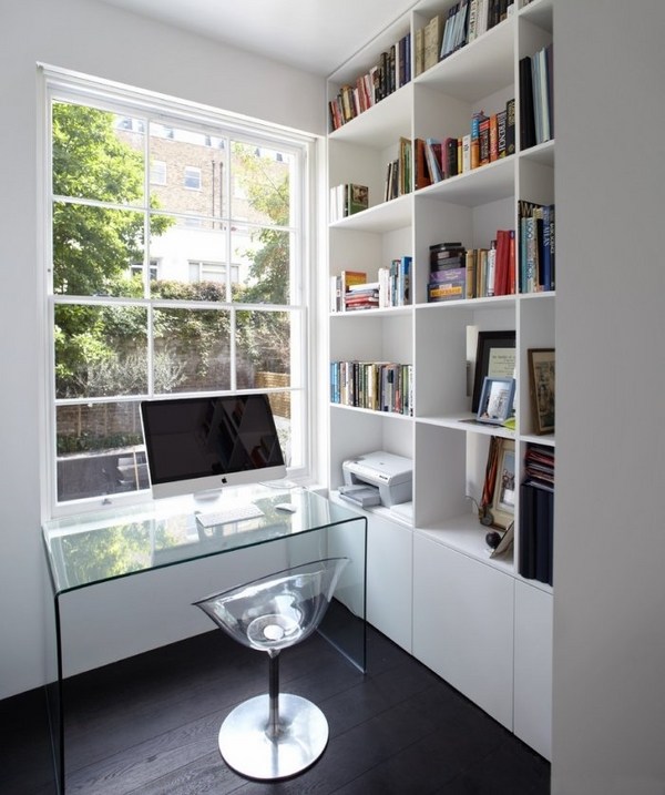 Home office furniture stylish modern transparent desk chair