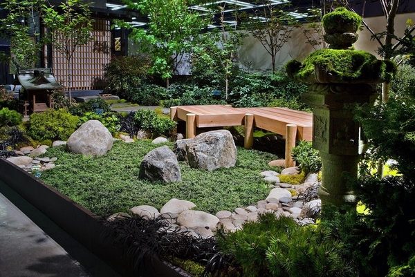 Japanese patio garden design patio landnscape ideas rocks