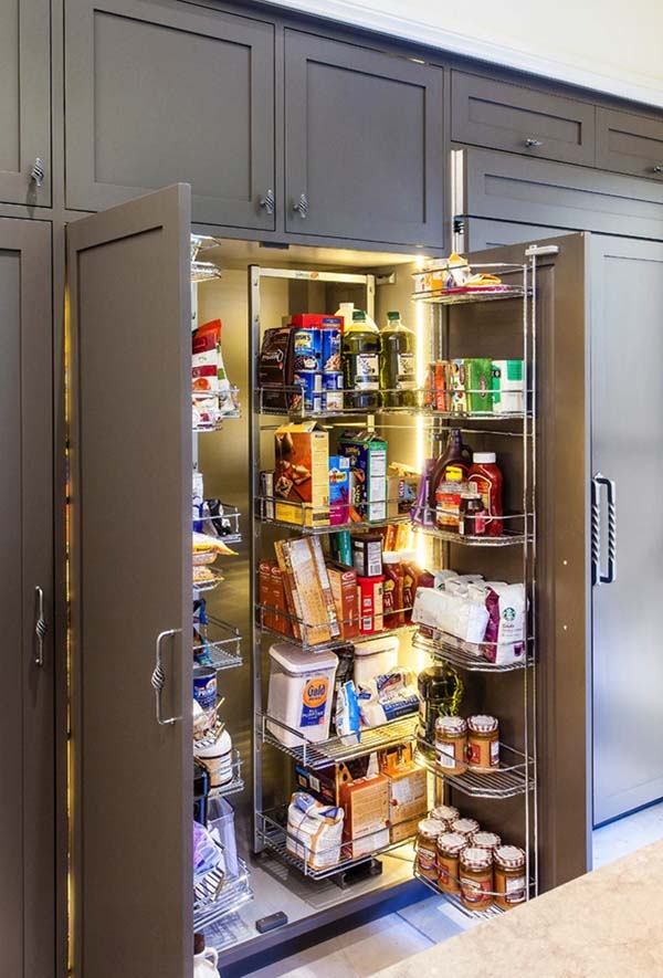Kitchen space saving solutions pantry cabinet organizers