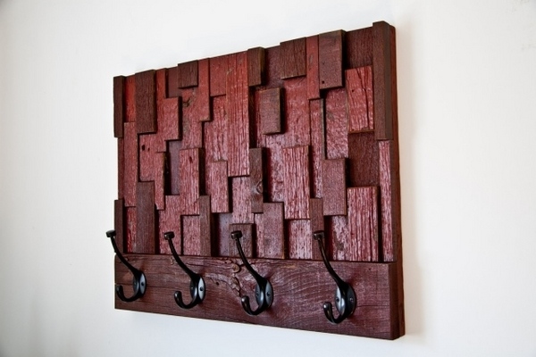 creative DIY wall decorations recycled wood