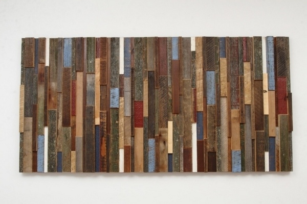 Wood upcycling ideas wall decorating reclaimed wood species patina