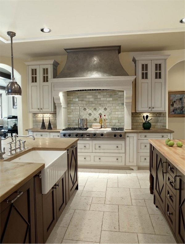 amazing design butchers block sandstone countertops tile flooring