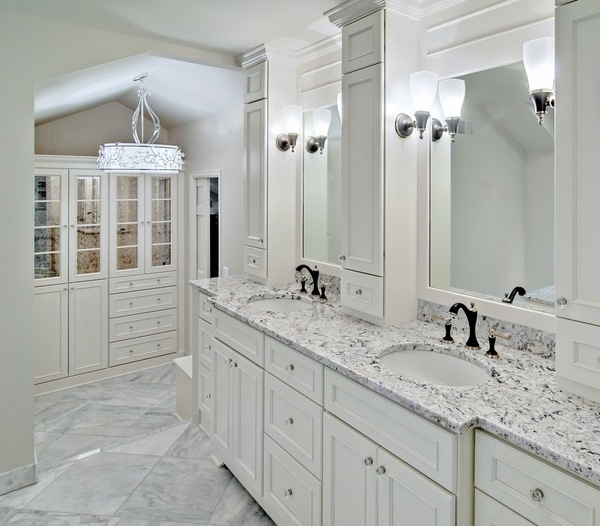 bathroom design bathroom vanity countertops white ice granite countertop