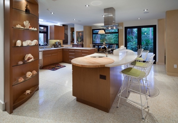 beautiful kitchen breakfast bar modern stools