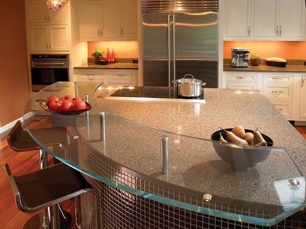 cambria quartz countertops contemporary kitchen design glass breakfast bar