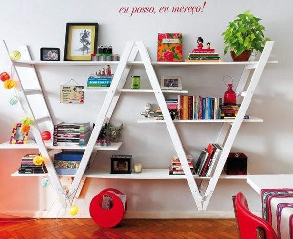creative ideas how to make original bookshelves designs