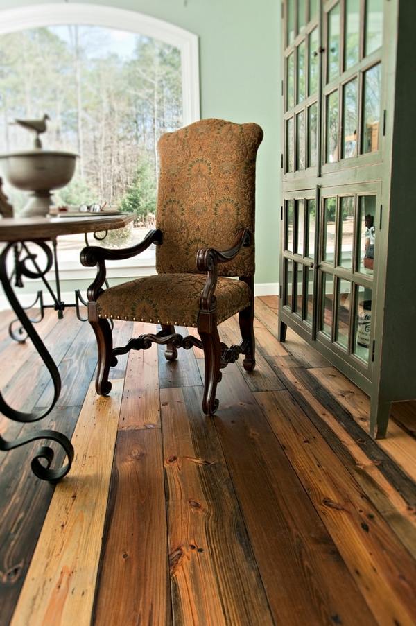 dining room natural wood pine wood