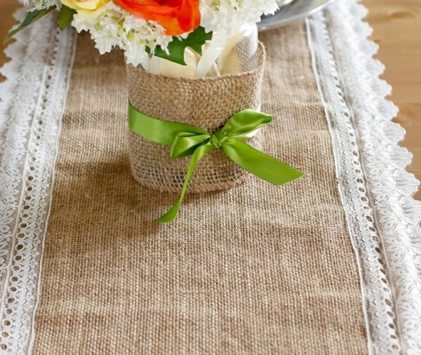 diy table runners ideas romantic lace decoration ideas