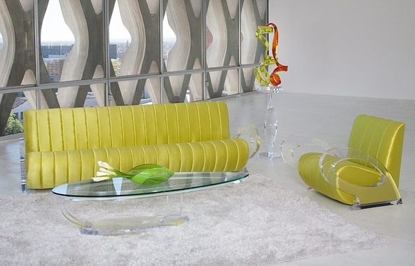 living room furniture ideas transparent furniture deisgns sofa ramchair table
