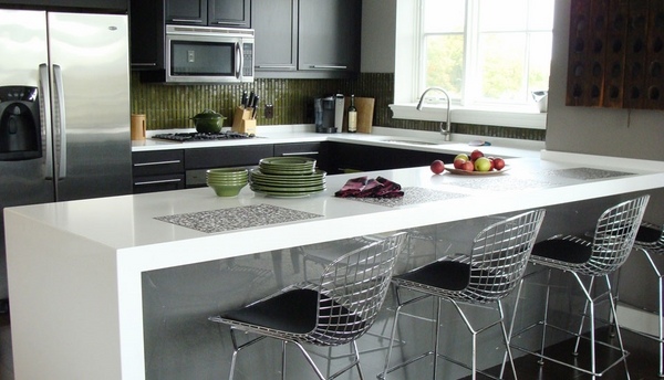 pros cons caesarstone countertops quartz countertops modern kitchen design ideas