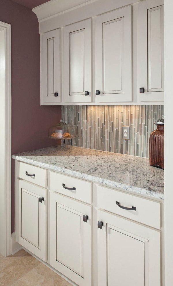 small kitchen ideas white ice granite countertop white kitchen cabinets