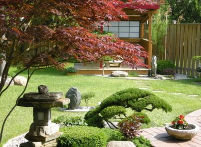 stunning-Japanese-garden-patio-garden-ideas-bonsai-trees